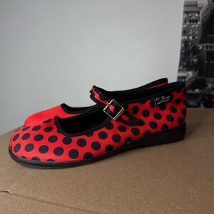 Hot Chocolate Design Chocolaticas Ladybug Mary Jane Flats Size 9